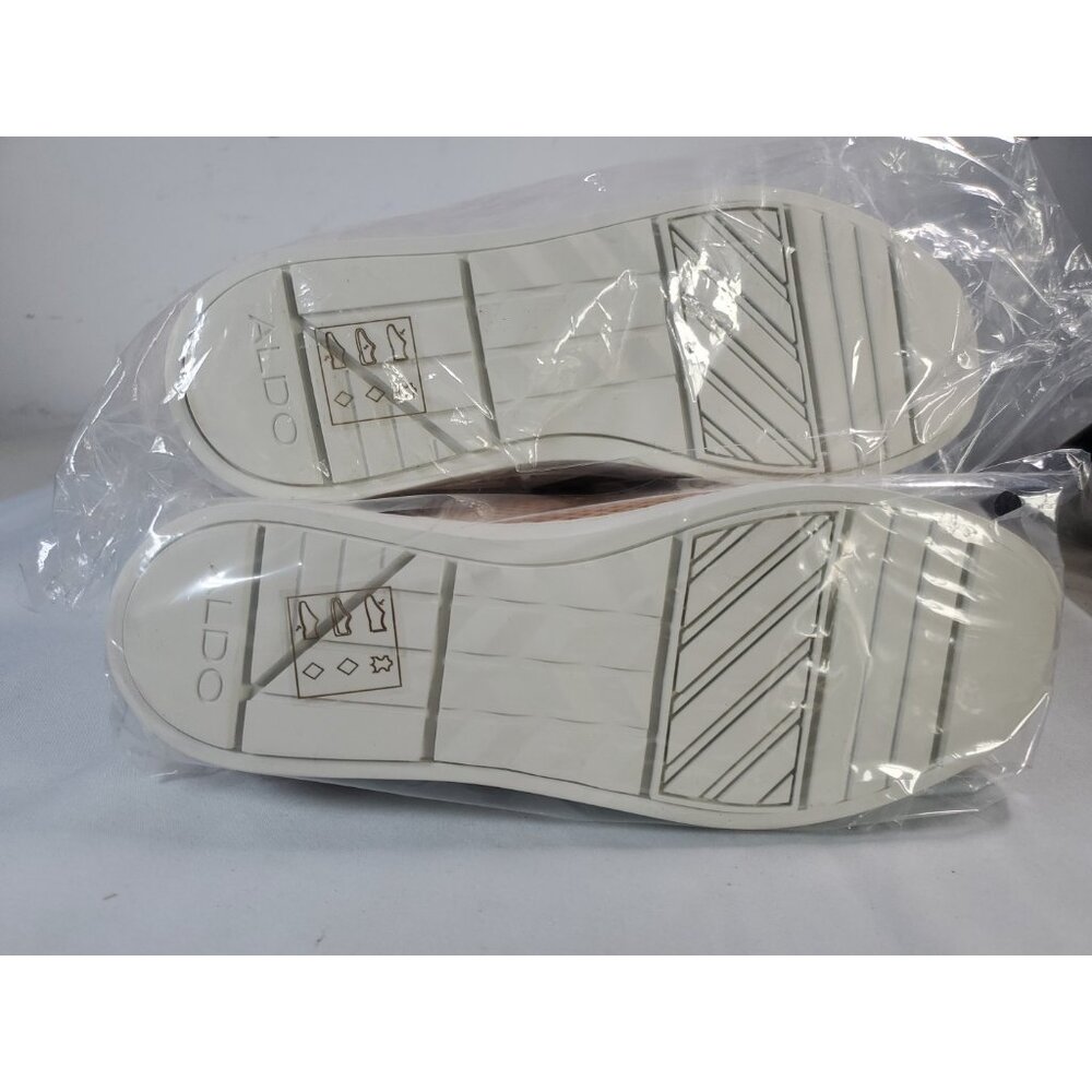 ALDO PALSE-28 Womens Shoes Size 7.5 Brown Suede Hook and Loop Slip On NEW - Picture 12 of 16